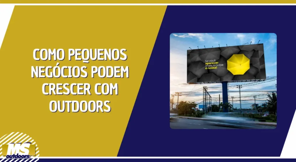 Como Pequenos Neg&oacute;cios Podem Crescer com Outdoor