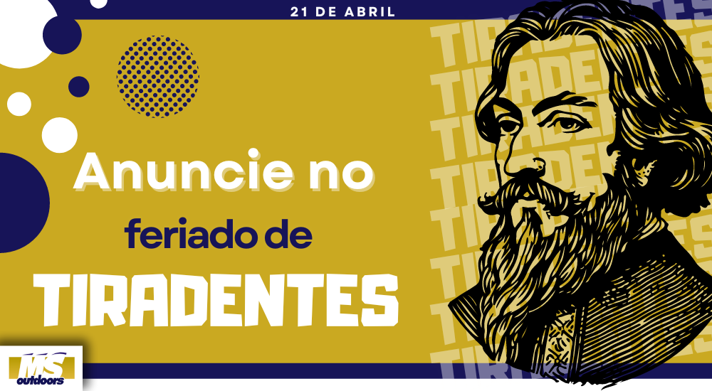 Anuncie no feriado de Tiradentes