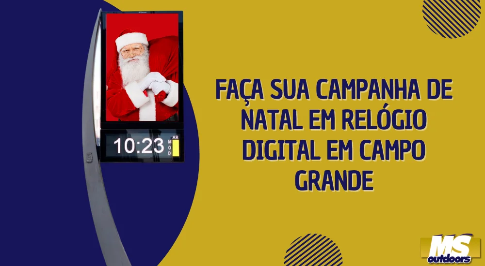 FA&Ccedil;A SUA CAMPANHA DE NATAL EM REL&Oacute;GIO DIGITAL EM CAMPO GRANDE