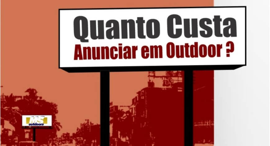 Tabela de pre&ccedil;os para anunciar Outdoor no estado do Mato Grosso do Sul